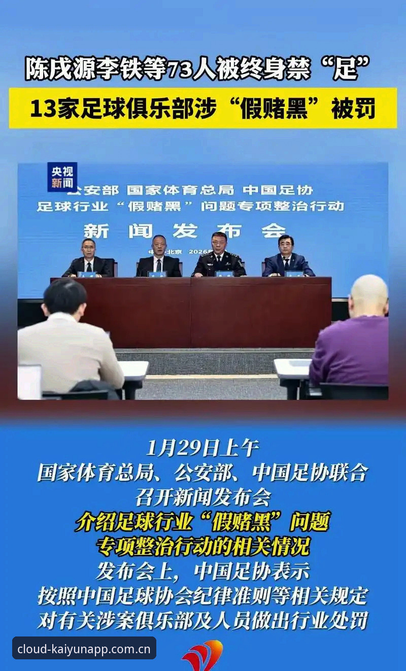 中国足协禁足名单vs行业净化：云开体育平台用户如何看懂这场足球反腐风暴